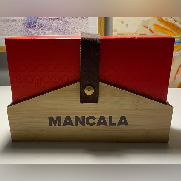 Pressman Mancala In Scatola Pieghevole – Gioco Da Tavolo In Legno Per 2 Giocatori